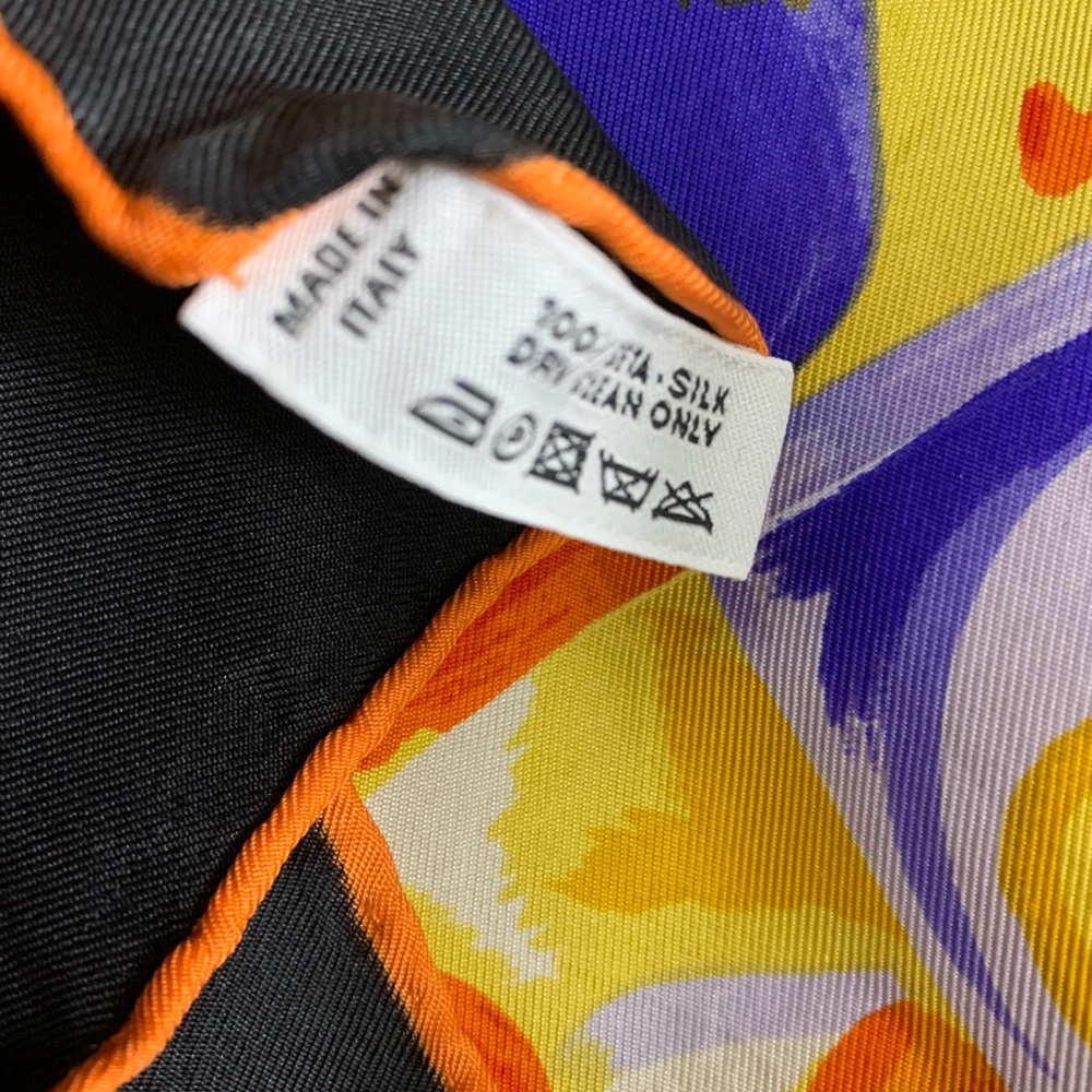Louis vuitton multicolor mono silk scarf - Picture 5 of 7